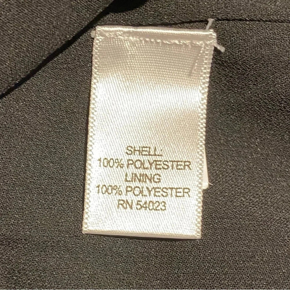 Banana Republic BR Monogram Black Beaded Sleeveless Top, size L - Picture 6 of 9